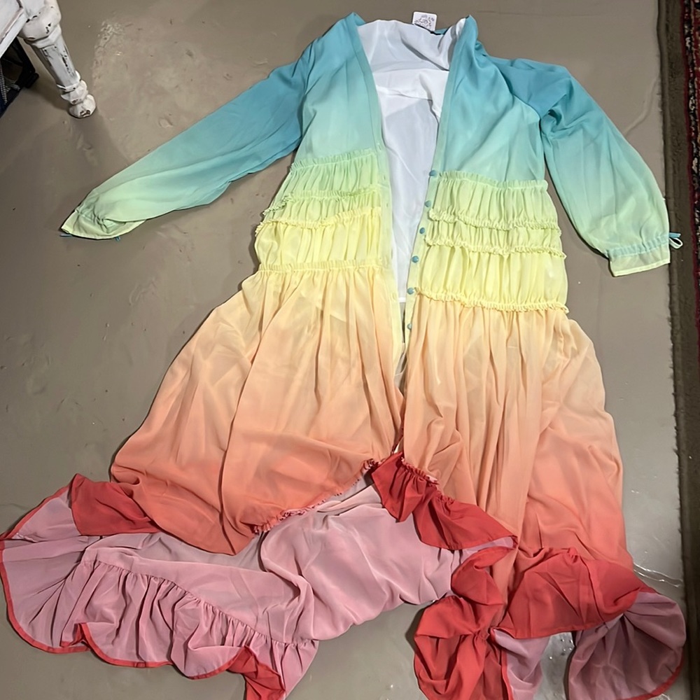 Fun colourful dress